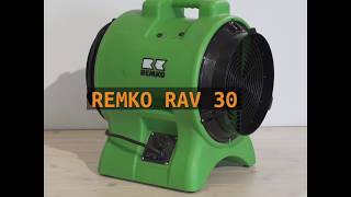 REMKO Ventilatoren der RAV Serie - die mobilen Kraftprotze für die Sanierung. Bestellen bei Climia