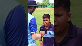 Part 1 😜 Cricketers Funny  Interview 🙋 Cricket With Vishal #shorts #cricketvishal