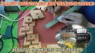 MAKING WINDING MOULD FOR FAN MOTOR COILS #fanmotor #electricfanrepair #electricfan #electronic