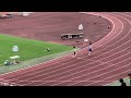 【2022.7.3大分市陸上競技選手権】男子100m予選6組