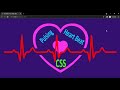Pulsing     Heart     Beat   ---   with     Neon   Effect