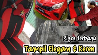 cara pasang sarung jok Daihatsu sigra murah berkualitas keren banget