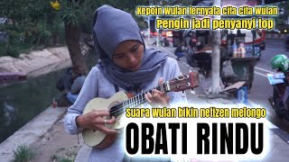 Obati rindu pengamen Wulan keluarkan suara aslinya ternyata bikin semua netizen terkejut