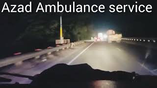 Rayachoti to Hyderabadbreathing problem and dialysis patientHIV patient #ambulance #sami #asmr #bhai