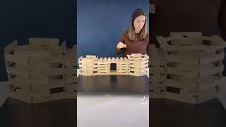 200 Plank Castle // KEVA Planks Speed Build