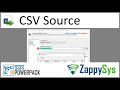 SSIS CSV File Source - Read from Flat File or Web API / Load into SQL Server Table / Import CSV File