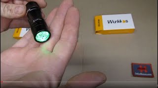 wurkkos ts10 - green on black - the perfect edc flashlight?