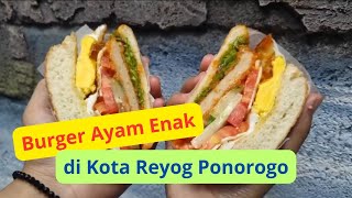 Membuat Burger Ayam by Njogoroso #njogoroso