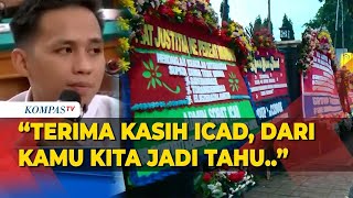 Potret Karangan Bunga Berisi Dukungan Jelang Sidang Vonis Richard Eliezer