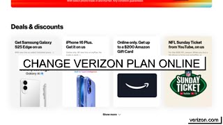How To Change Verizon Plan Online 2025 (QUICK UPDATE) (2026)