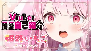 【Vtuber一問一答自己紹介】姫野いちごLive2dバージョン！！【新人Vtuber】#姫野いちご育成中