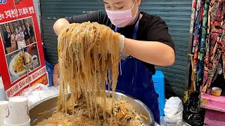 이걸 이렇게 판다고?! 백종원도 인정한 광장시장 모녀 손맛 Korean street food