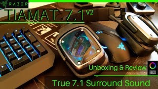 Unboxing \u0026 Full Review Razer Tiamat 7.1 v2