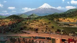 Train Diorama at SCMaglev and Railway Park, Nagoya, Japan