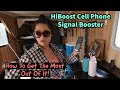 HiBoost Cell Phone Signal Booster For RVs