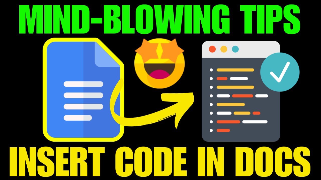 HOW TO FORMAT CODE BLOCKS IN GOOGLE DOCS | Insert Code Block | Google ...