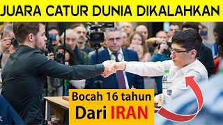 Magnus Carlsen VS Alireza Firouzja 2020 (Magnus Carlsen Dikalahkan Pemuda Iran Di Banter Blitz Cup)