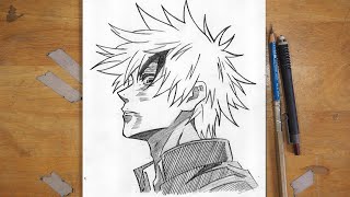 How to Draw Gojo Injured (Side View) | Gojo Drawing | Jujutsu Kaisen