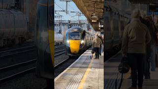 GWR 800021 + GWR 800031 arrives into Cardiff Central