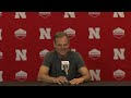 nebraska volleyball john cook press conference before minnesota nov. 12 2024