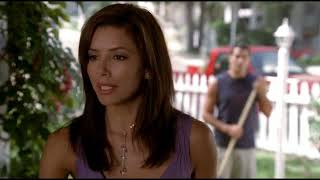 Gabrielle Visits John, Bongo Brings Susan A Bird - Desperate Housewives 1x08 Scene