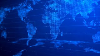Digital World Map Background 01 Motion Graphics