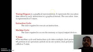 CDT9 fetch decode execute operations in 8085 microprocessor.