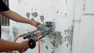 GPD-231A Air Rotary Drill - Drilling Demo with Water