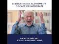 The Reality of Middle-stage Alzheimer's or the Moderate Stage 🤔💭