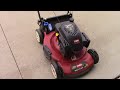 Toro TXP 159cc lawn mower spring servicing