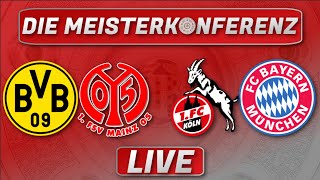 🔴Dortmund - Mainz 05 / Köln -  FC Bayern | Meisterkonferenz Bundesliga 34. Spieltag | Liveradio
