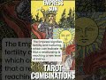 Tarot combination: The Empress and the Sun #shorts #short #tarot #tarotreading