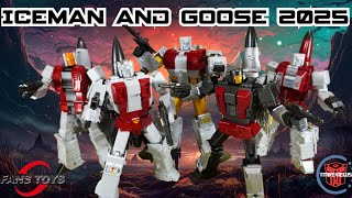 FansToys FT-30B Iceman \u0026 FT-30C Goose (AKA Air Raid \u0026 Skydive) 2025 Reissues