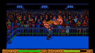 [Long Play]Amiga: Top Wrestling (No cheat) [Overall Rating =2.50]