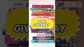 Book Giveaway #bookgiveaway #giveaways #booklover #booktube #bookreader #books #bookrecommendations