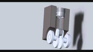 Basic Crankshaft \u0026 Piston Movement