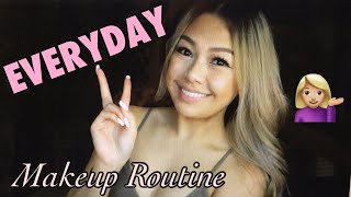 MY EVERYDAY MAKEUP ROUTINE 2017 | JUST LISA