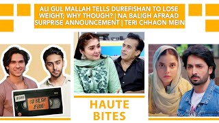 Ali Gul Mallah Tells Durefishan To Lose Weight; Why Though? | Na Baligh Afraad Surprise Announcement