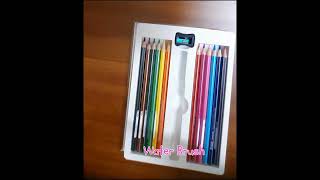 Doms Water Colour Pencil - Unboxing and Review