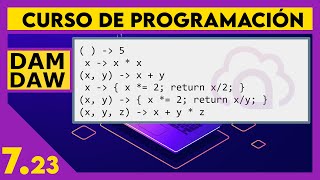 JAVA: Interfaces funcionales y lambdas ☕ DAM - DAW