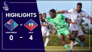 Concacaf Nations League 2023 Montserrat v Haiti | Highlights