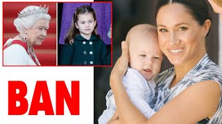 Meg&Lili BANNED FOREVER From UK After Queen Made IMPORTANT DECISION On Princess Charlotte's TITLE