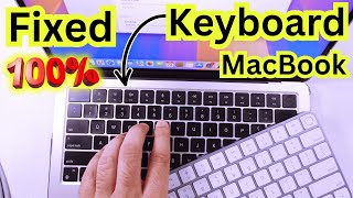 How to Fix Macbook Keyboard Not Working | Repair Keys | Mac | Touch ID Keyboard