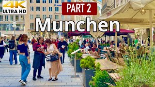 Munich walking tour 4k 2024/München Part 2
