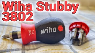 Wiha Stubby Screwdriver bit magazine review 3802 (EDC tool)