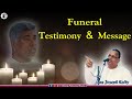 TPM Funeral Message | Pas Joseph Kutty at Pas Jose Karackal Funeral | The Pentecostal Mission | CPM