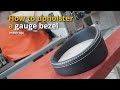 How to upholster a gauge bezel (mock-up) - Car Upholstery