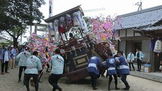 2018年 いなべ市 員弁町楚原・御薗 天白祭（楚原神社～曽原御厨天白神社）