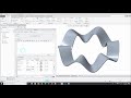 creo parametric variable section sweep wavy washer demonstration