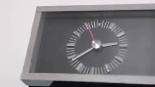 JUNGHANS ASRTO QUARTZ Mantel TOP! Clock Collectors Item!! 80s Germany